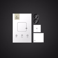 Tech-Protect Cam Fit+ Camera Cover jaoks iPhone 16 / 16 Plus - Läbipaistev