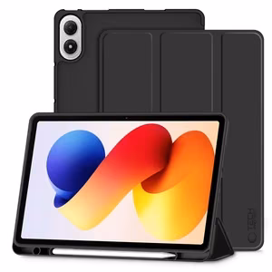 TechProtect SmartÜmbris Pen Ümbris jaoks Xiaomi Poco Pad M1 / punanemi Pad 2 Pro 12.1 - must