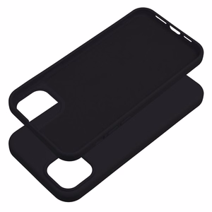 Чехол для iPhone 15 силиконовый черный