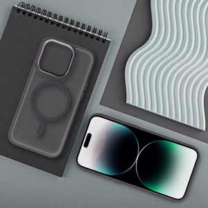 MATTE MAG COVER Ümbris compatible with MagSafe jaoks IPHONE 17 Pro titanium