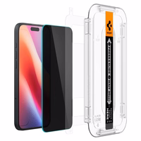 Spigen Glas.tR EzFit Privacy Karastatud klaas jaoks iPhone 15/16 with Adapter (2 pcs.)