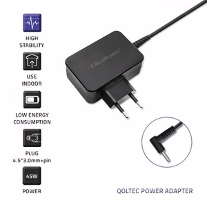 Qoltec 51033 power adapter/inverter Indoor 45 W must