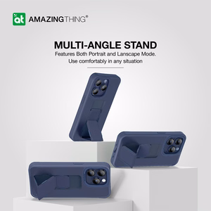 Amazing Thing Matte Pro Mag Ümbris 12FT IP156.1PMPBU jaoks Iphone 15 Pro tumesinine