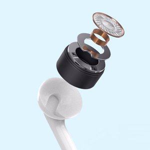 Dudao X3C In-Ear Juhtmega USB-C Kõrvaklapid 1.2m - valge