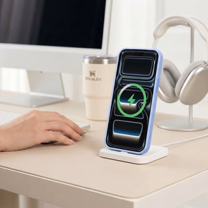 Tech-Protect Magmat MagSafe CC ümbris seadmele iPhone 17 Pro / 18 Pro – läbipaistev helesinine