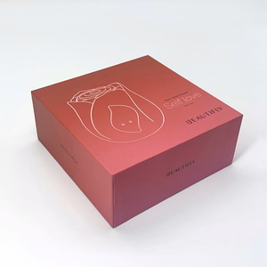 Beautifly Rose Glow Pleaser Self Love massaažiseade, punane