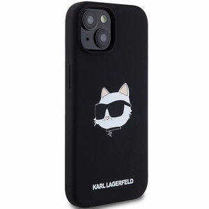 Karl Lagerfeld Silicone Choupette Head MagSafe Ümbris jaoks iPhone 15 Plus / 14 Plus - must