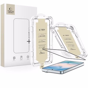 Tech-Protect Quick Set AR+ peegeldusvastane klaas Samsung Galaxy S26, must