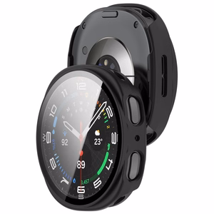 Tech-Protect Defense 2-Pack ümbris mudelile Samsung Galaxy Watch 40mm – läbipaistev ja mattmust