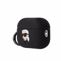 Karl Lagerfeld KLAP2RUNIKK AirPods Pro 2 cover must/must Silicone Karl Head 3D