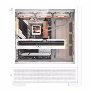 DarkFlash AIRNOVA arvutikorpus (valge) + 3 ventilaatorit