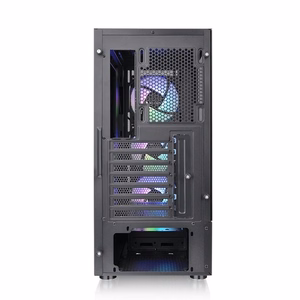 Thermaltake S200 TG ARGB arvutikorpus, Midi Tower, must