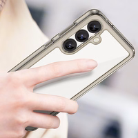 Outer Space Ümbris jaoks Samsung Galaxy S25 Edge Flexible Frame Cover - Translucent, Must