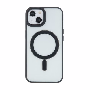 Чехол "MagCase Satin" для Apple iPhone 16 чёрный