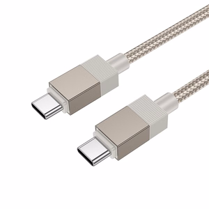 Кабель USB C to USB C Hoco 3A 60W 1 м X110 золотой
