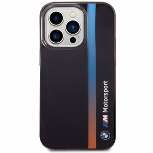 Ümbris BMW BMHCP14L22HVGV iPhone 14 Pro 6.1" must/must IML Tricolor Stripe