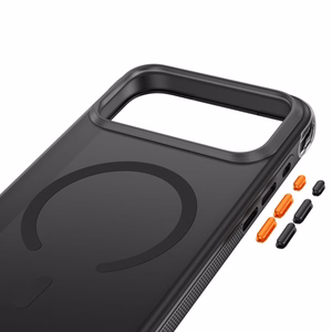 Tech-Protect MagAir MagSafe CC ümbris seadmele iPhone 18 Pro / 17 Pro – mattmust