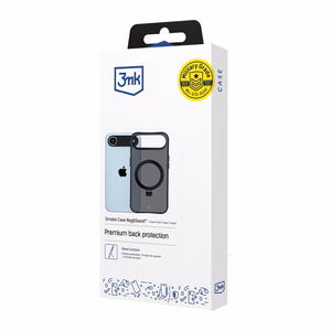 3mk Smoke Чехол Mag&Stand для iPhone Air - чёрный