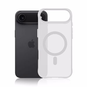 3mk Smoke MagCase iPhone Airi jaoks - valge-läbipaistev