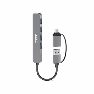 Port Connect 900160 – USB-C/USB-A jaotur nelja USB-A 3.0 pordiga, 5Gbps