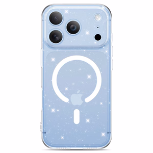 Tech-Protect FlexAir MagSafe ümbris mudelitele iPhone 17 Pro Max / 18 Pro Max, läbipaistev sädelusega