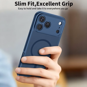 Tech-Protect BasicMag MagSafe Ümbris jaoks iPhone 17 Pro Max - Navy sinine