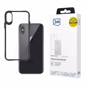 Чехол 3mk Satin Armor Case+ для iPhone X / XS - прозрачный