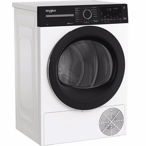 Whirlpool WSD 74 WBB PL eraldiseisev eesttäidetav trummelkuivati, 7 kg, valge