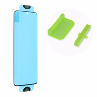 Bestsuit Flexible Hybrid Glass 5D jaoks Samsung Galaxy S21FE must (Hot Bending) - working fingerprint scanner