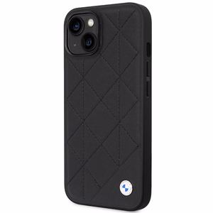 Ümbris BMW BMHCP14S22RQDK iPhone 14 6.1" must/must Leather Quilted