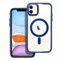 COLOR EDGE MAG COVER Ümbris compatible with MagSafe jaoks IPHONE 11 tumesinine