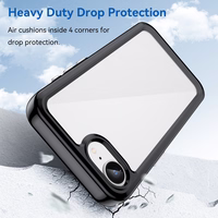 Outer Space Ümbris jaoks iPhone 16e Flexible Frame Cover - Must