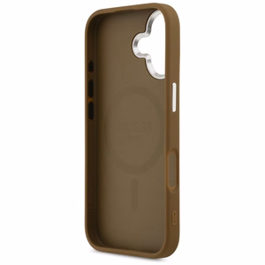 Guess Triangle Logo MagSafe ümbris jaoks iPhone 17 - brown