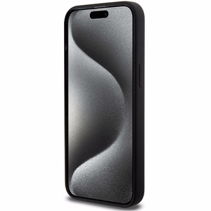 BMW M Silicone Pattern MagSafe чехол для iPhone 15 Pro Max - чёрный