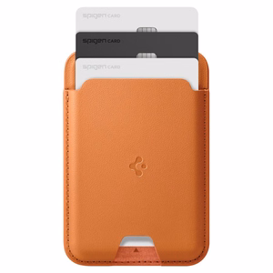 Spigen Valentinus MagSafe magnetiline telefoni kaarditasku – oranž