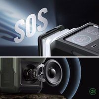 Powerbank Joyroom JR-PBF10 75000mAh 100W 3x USB-C 3x USB-A kokkupandava taskulambi ja käepidemega - roheline