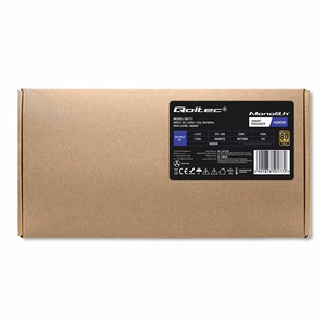 Qoltec 50177 PCI-E power supply Smart 1600W | 80 Plus kuldne - Data mining