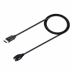 Magnetic Laadija jaoks Garmin Smartwatches koos USB-C - must