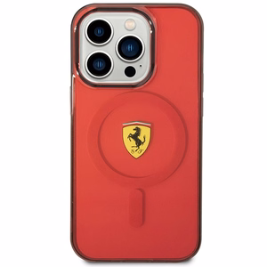 Ferrari FEHMP14LUKR iPhone 14 Pro 6.1" punane/punane hardcase Translucent Magsafe
