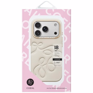 Uniq Coehl Cloude Magnetic Charging ümbris iPhone 18 Pro / 17 Pro – beež