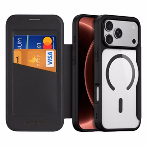 Must DUX DUCIS SKIN X PRO ümbris iPhone 18 Pro / 17 Pro (Open Ring Version) jaoks, ühildub MagSafe'iga