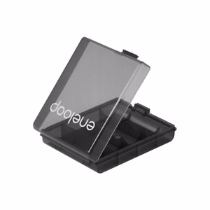 Laetavad patareid PANASONIC ENELOOP PRO AA 2500 mAh 4 tk + ümbris (BK-3HCDE/4CP+CASE)