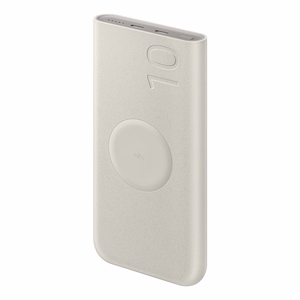 Powerbank Samsung EB-U2510XUEGEU induktiivne 10000 mAh 2x USB-C 25W SFC - beež