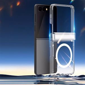 Läbipaistev Dux Ducis Clin Mag ümbris MagSafe'i toega Samsung Galaxy Z Flip8 telefonile