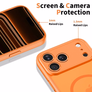 Tech-Protect BasicMag MagSafe Ümbris jaoks iPhone 17 Pro - oranž