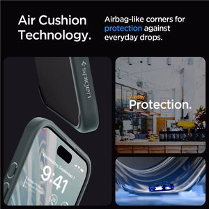Spigen Ultra Hybrid iPhone 15 Pro Max Ümbris - tumeroheline