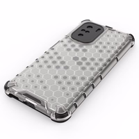 Honeycomb Case soomuskaitse TPU kaitsekattega Xiaomi Redmi K40 Pro+ / K40 Pro / K40 / Poco F3 läbipaistev