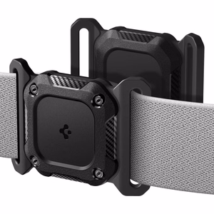 Spigen Tough Armor Pet Collar AirTag 1/2 Ümbris - Must