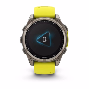 Nutikell Garmin Fenix 8 Sapphire Solar kollane