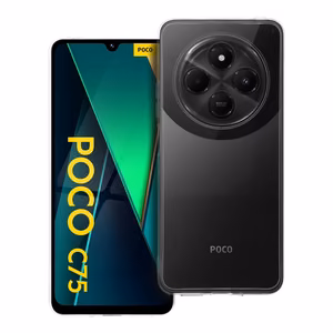 CLEAR Ümbris 2 mm jaoks XIAOMI POCO C75 (camera protection) läbipaistev